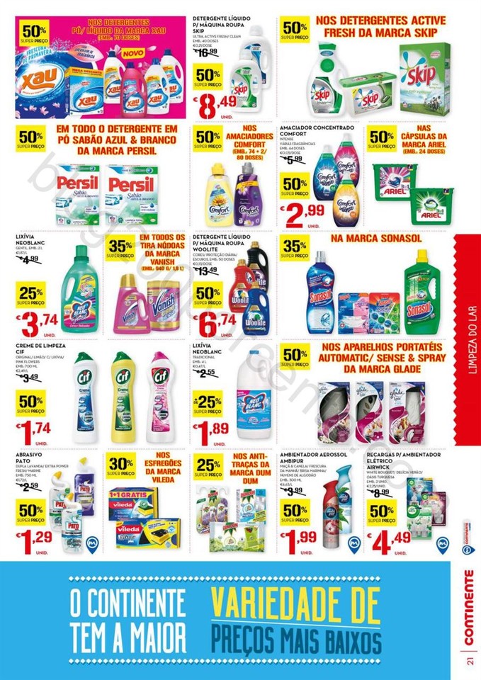 Antevisão Folheto CONTINENTE Promoções de 14 a 