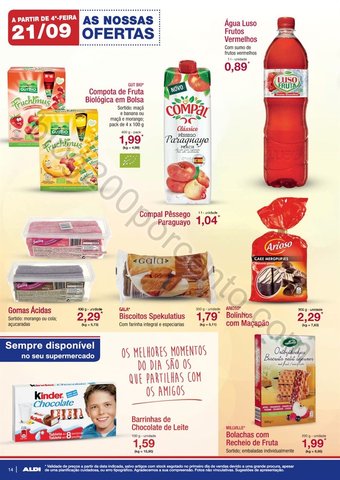 Antevisão Folheto ALDI Promoções a partir de 21