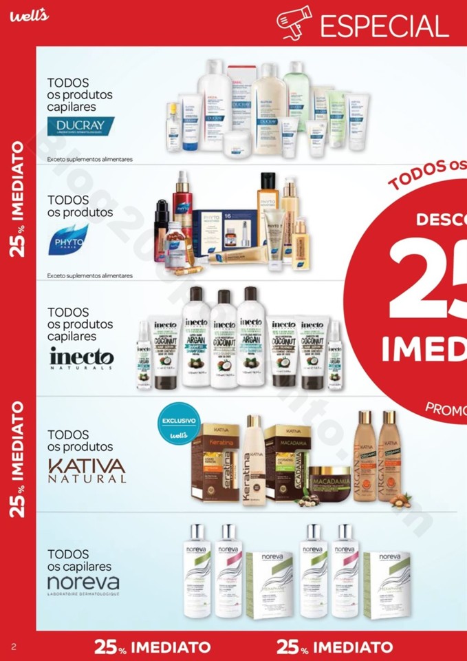 Antevisão Folheto WELLS Especial Cabelos 26 març