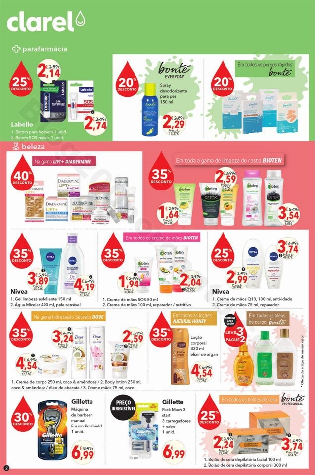 Antevisão Folheto CLAREL promoções de 24 janeir