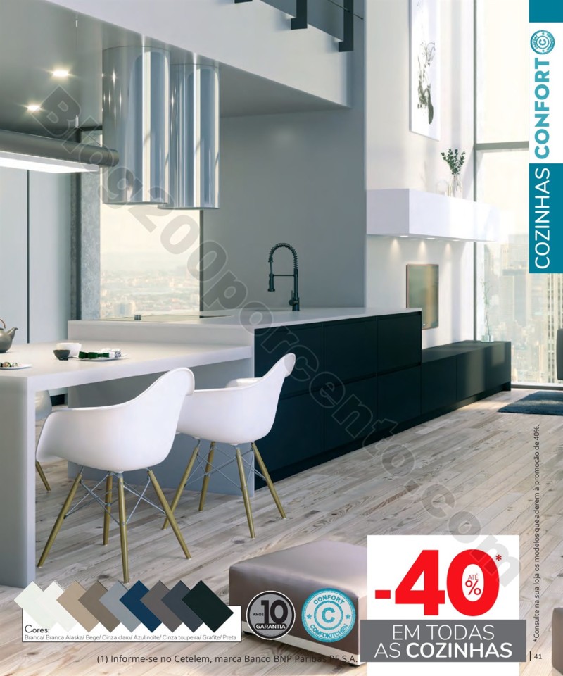 Antevisão Folheto CONFORAMA Cozinhas promoções 