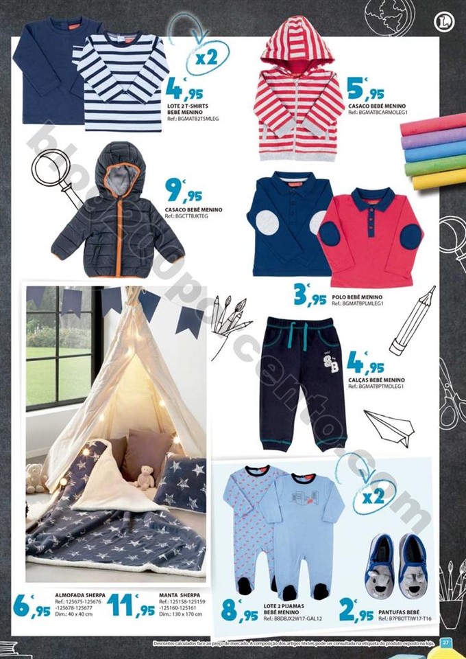 Antevisão Folheto E-LECLERC Regresso às aulas de