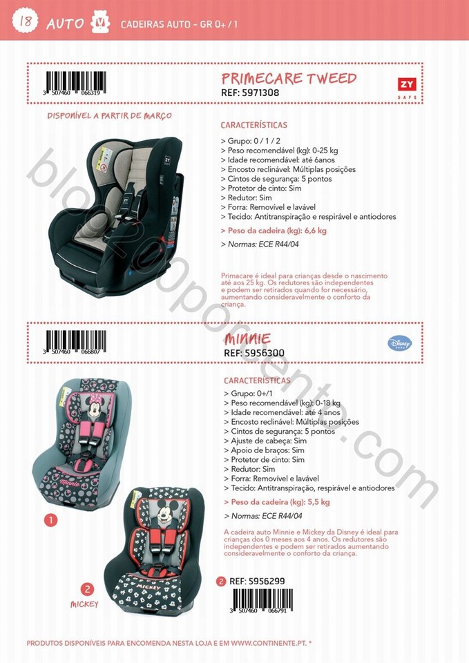 Catálogo técnico puericultura CONTINENTE Promoç