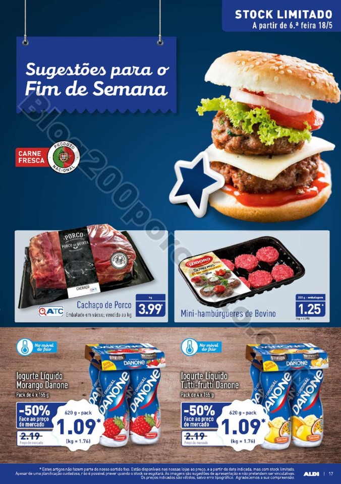 Antevisão Folheto ALDI Promoções a partir de 16