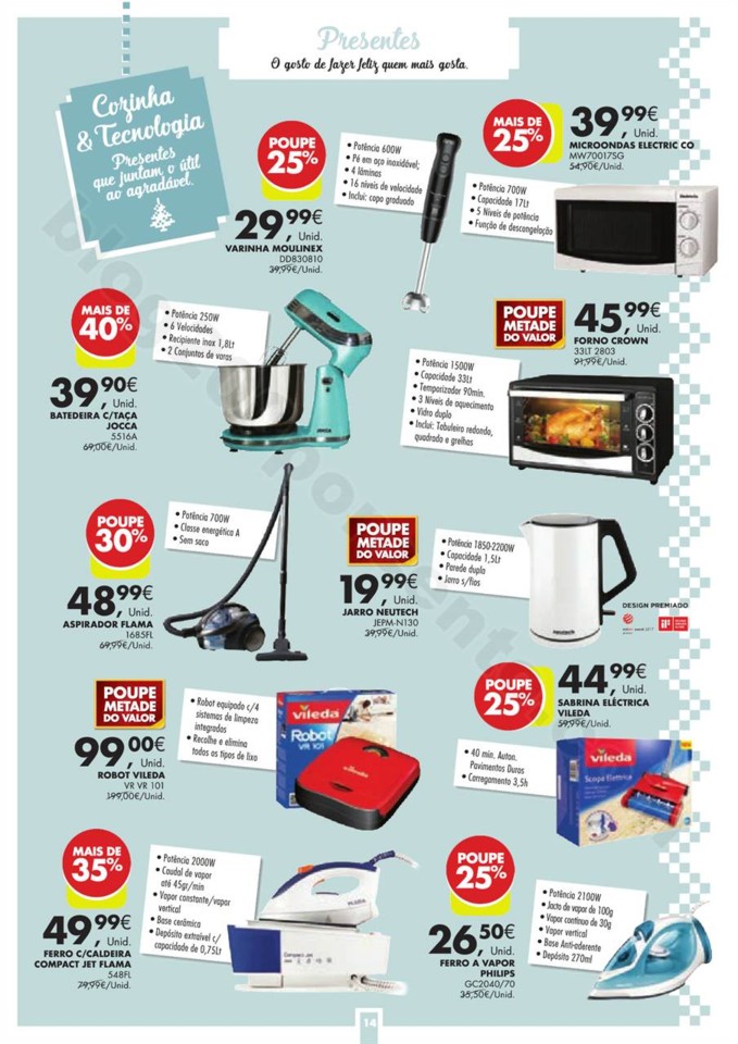 Antevisão Folheto PINGO DOCE Ofertas Natal até 2