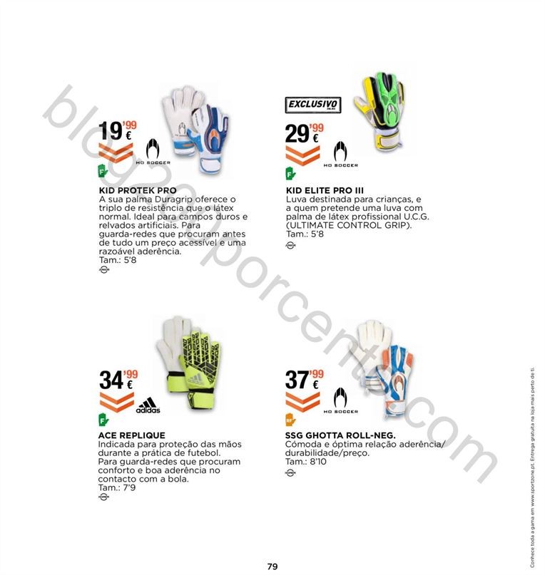 Novo Folheto SPORT ZONE Especial Futebol promoçõ