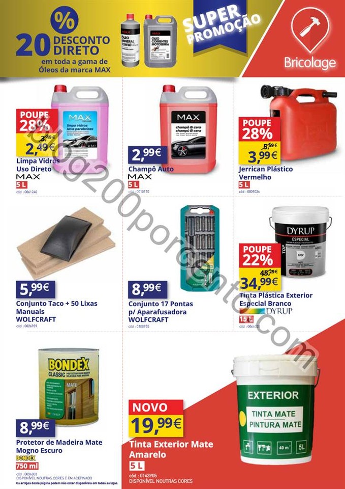 Antevisão Folheto AGRILOJA Promoções de 1 a 31 