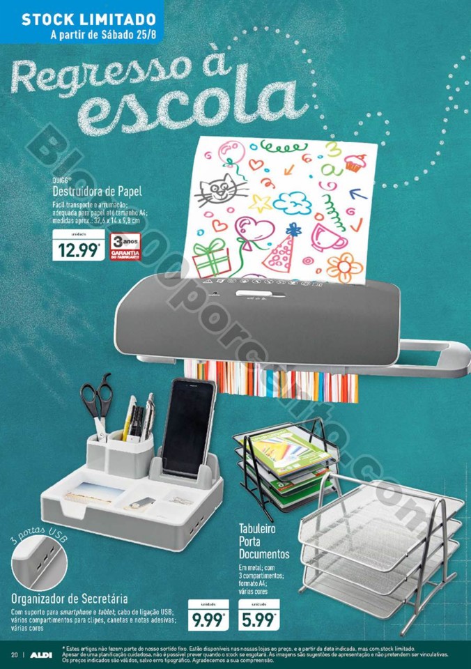 Antevisão Folheto ALDI Promoções a partir de 22