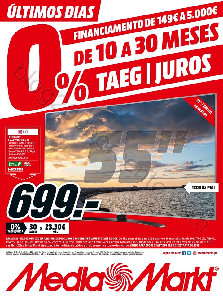 Antevisão Folheto MEDIA MARKT Promoções de 6 a 