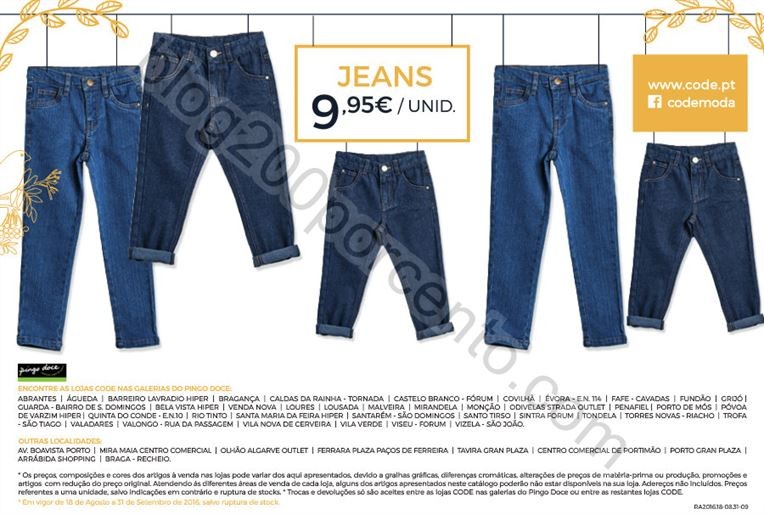 Novo Folheto CODE Regresso às aulas promoções d