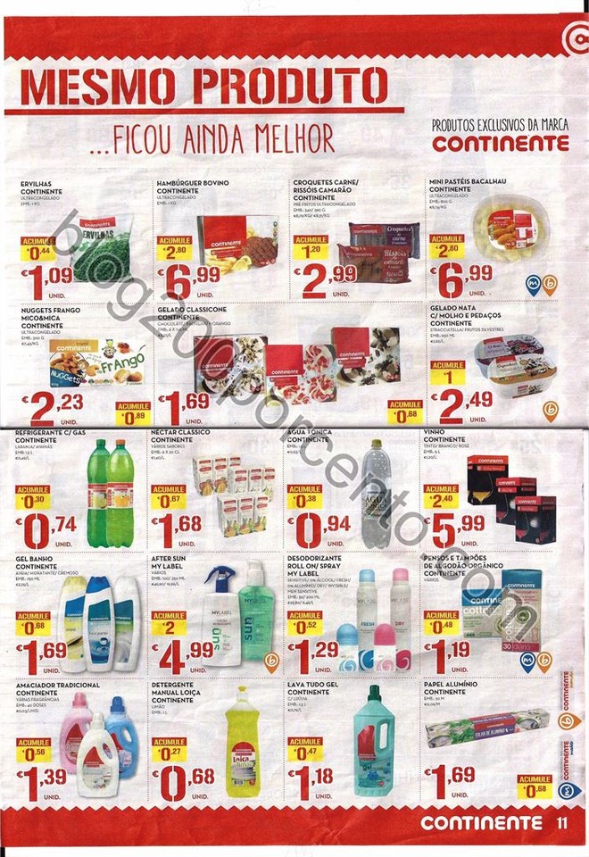 Antevisão Folheto CONTINENTE promoções de 31 ma