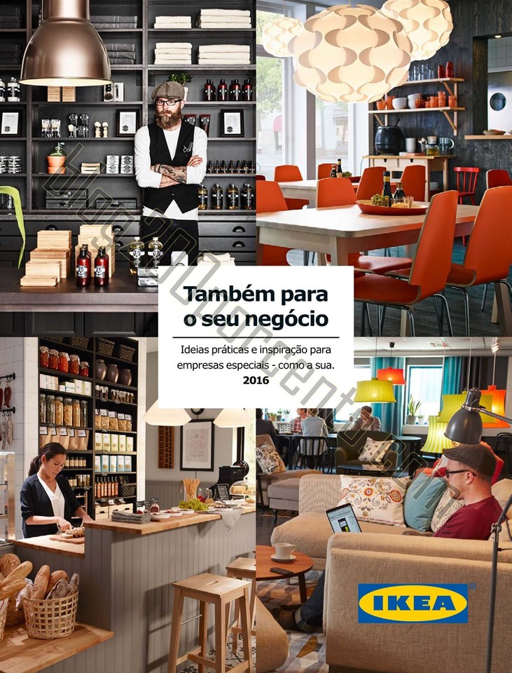 Novo Folheto IKEA Ideias para o seu negocio 2016 p