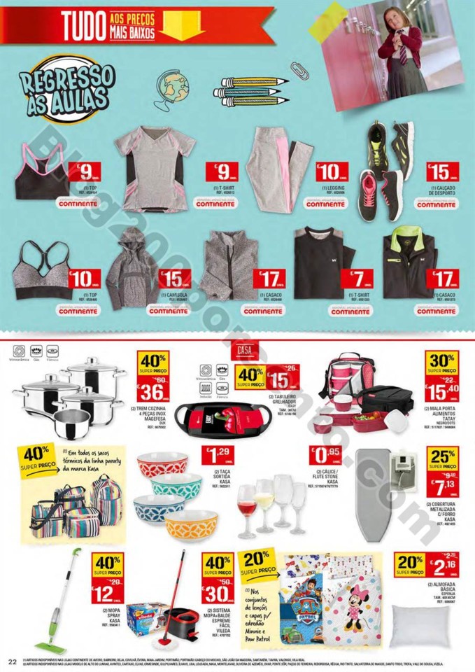 Antevisão Folheto CONTINENTE Promoções de 4 a 1