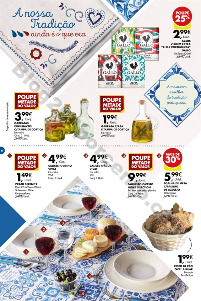 Antevisão folheto PINGO DOCE Bazar promoções de