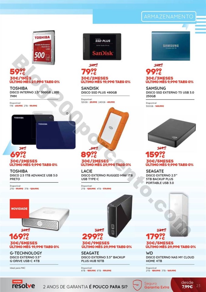 Antevisão Folheto WORTEN Regresso às aulas promo