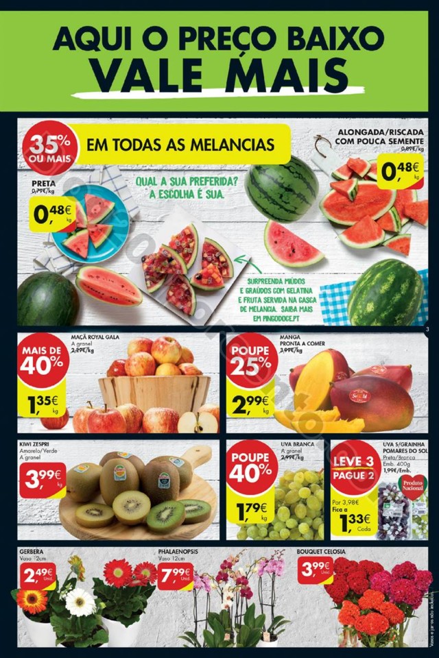 Antevisão folheto PINGO DOCE Super promoções de