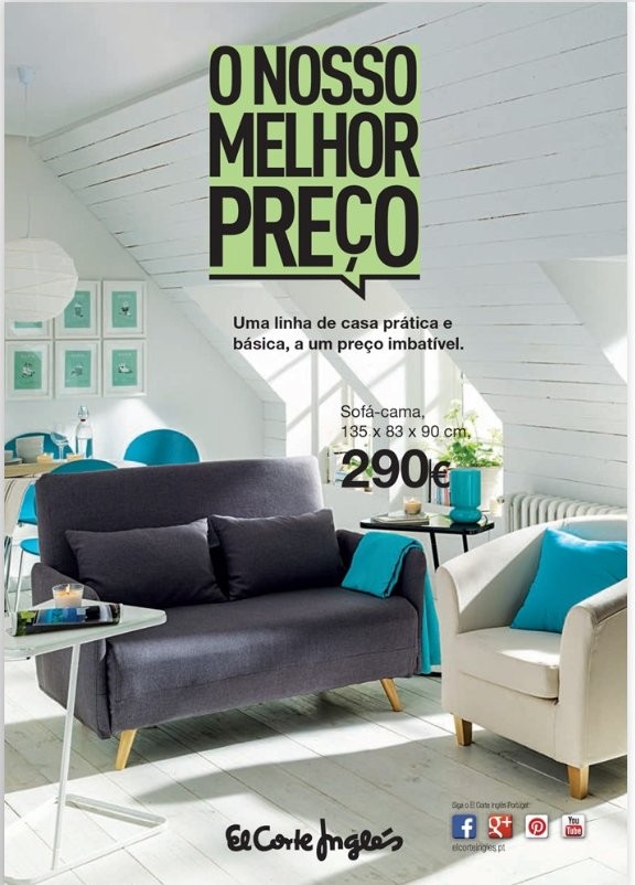 Novo Folheto | EL CORTE INGLÉS | até 31 agosto