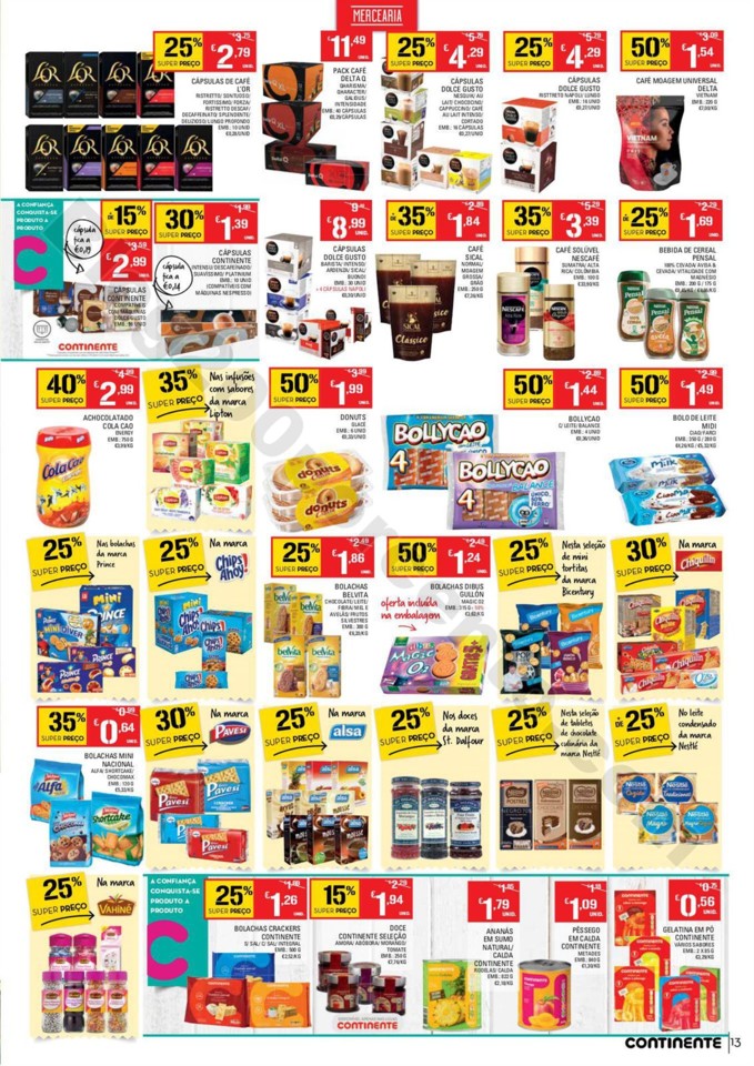 Antevisão Folheto CONTINENTE Promoções de 16 a 