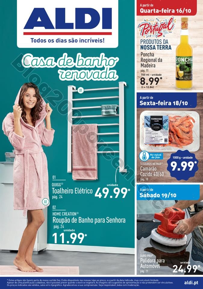 Antevisão Folheto ALDI Promoções a partir de 16