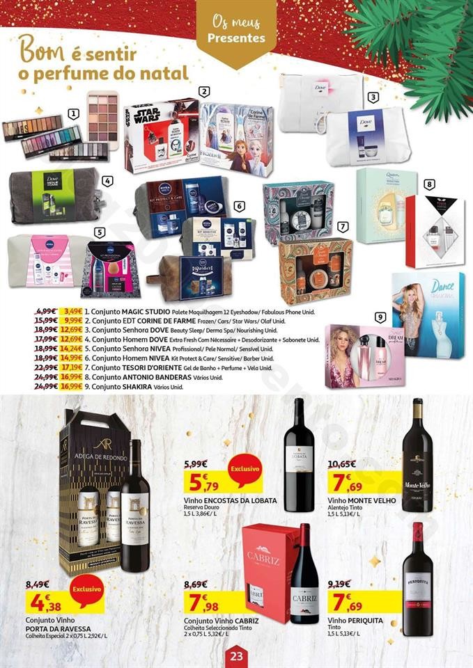 Antevisão Folheto AUCHAN Magia Natal Promoções 