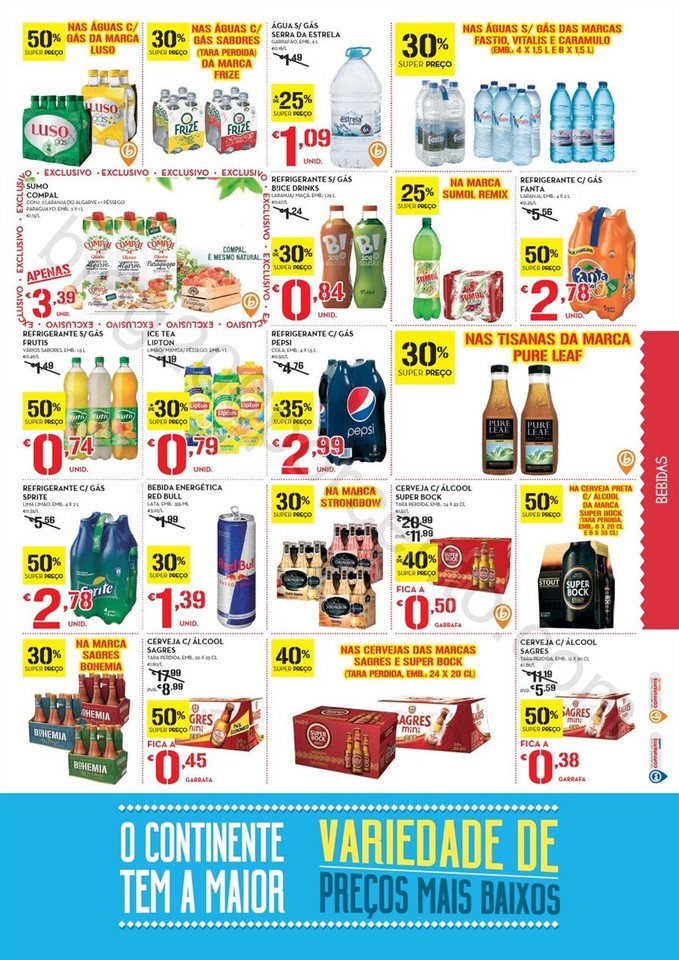 Antevisão folheto CONTINENTE Promoções de 18 a 