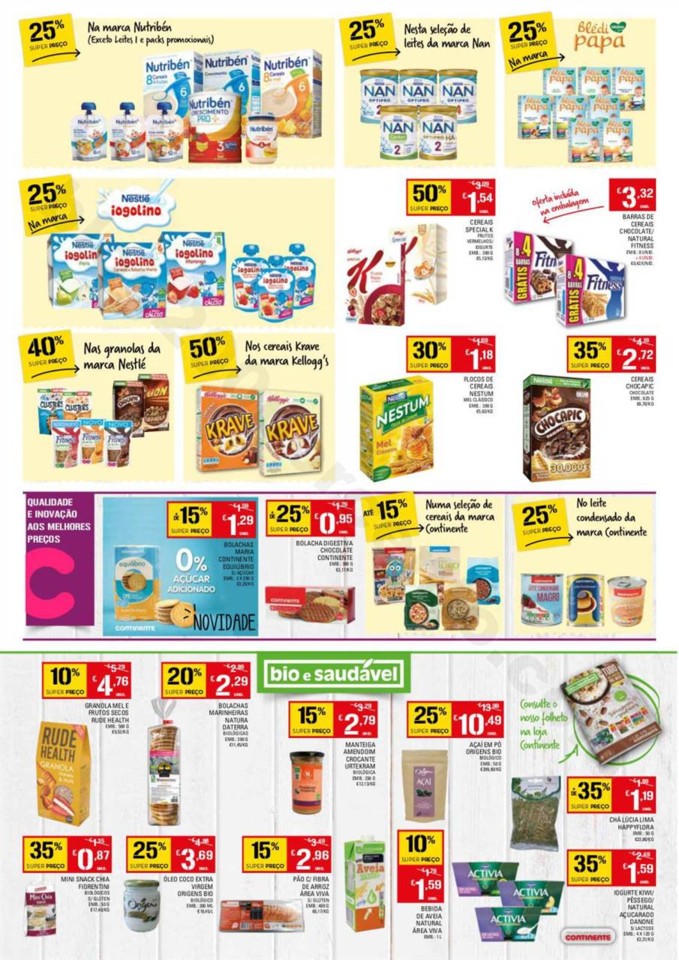 Antevisão Folheto CONTINENTE Promoções de 31 ou