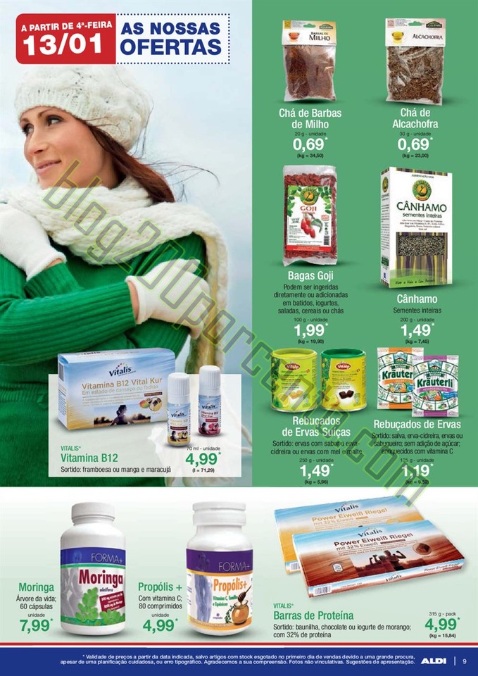 Antevisão Folheto ALDI Promoções a partir de 13