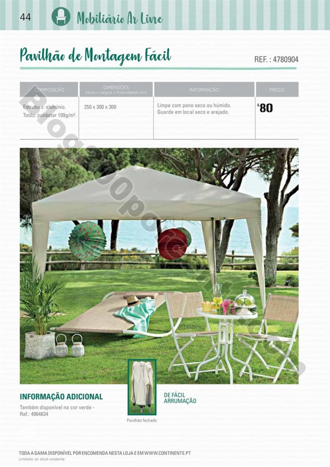 Antevisão Catálogo CONTINENTE Ar livre de 8 maio