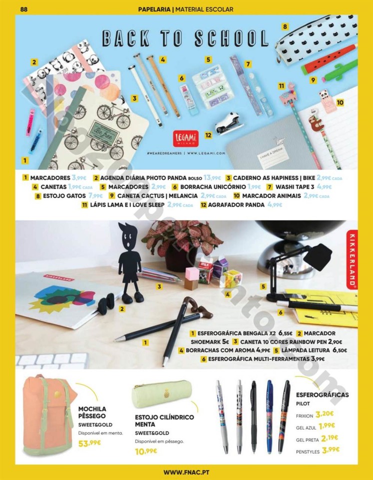 Antevisão Folheto FNAC Regresso às aulas promoç