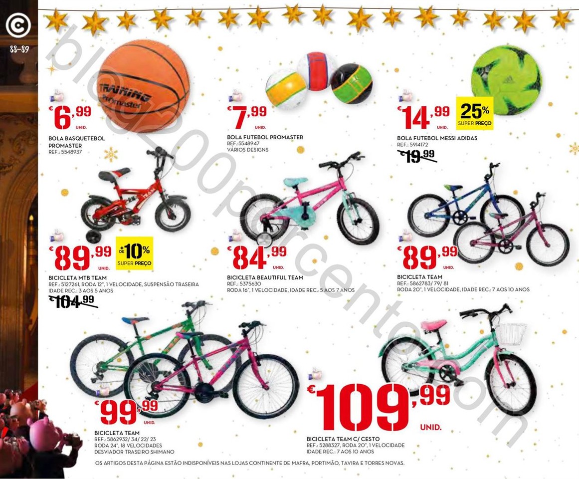 Catálogo Brinquedos CONTINENTE Promoções de 14 