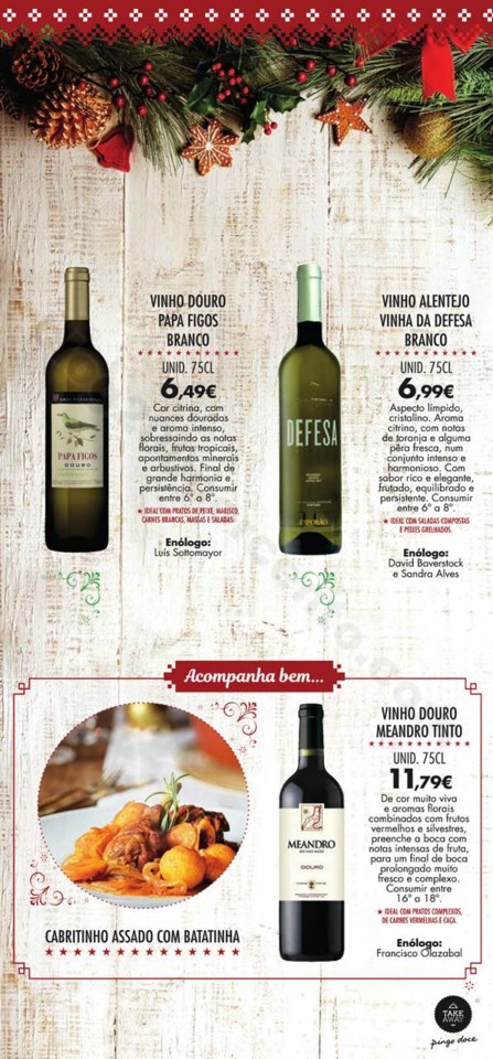 Antevisão Folheto PINGO DOCE Take Away Natal e An