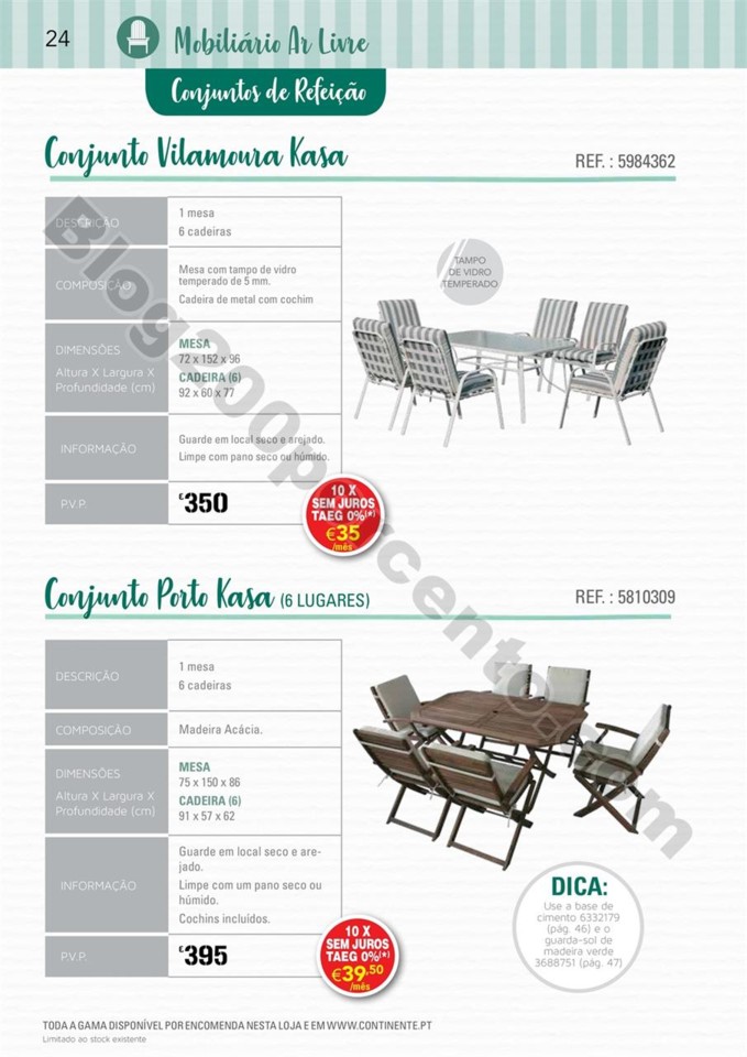 Antevisão Catálogo CONTINENTE Ar livre de 8 maio