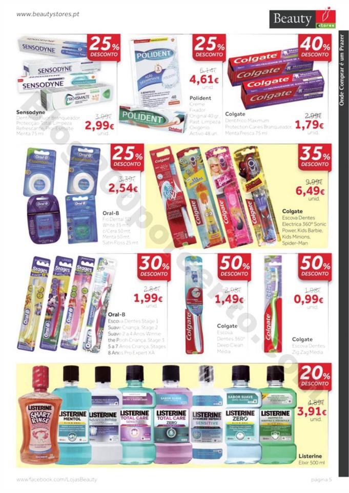 Antevisão Folheto BEAUTY STORES Promoções de 9 