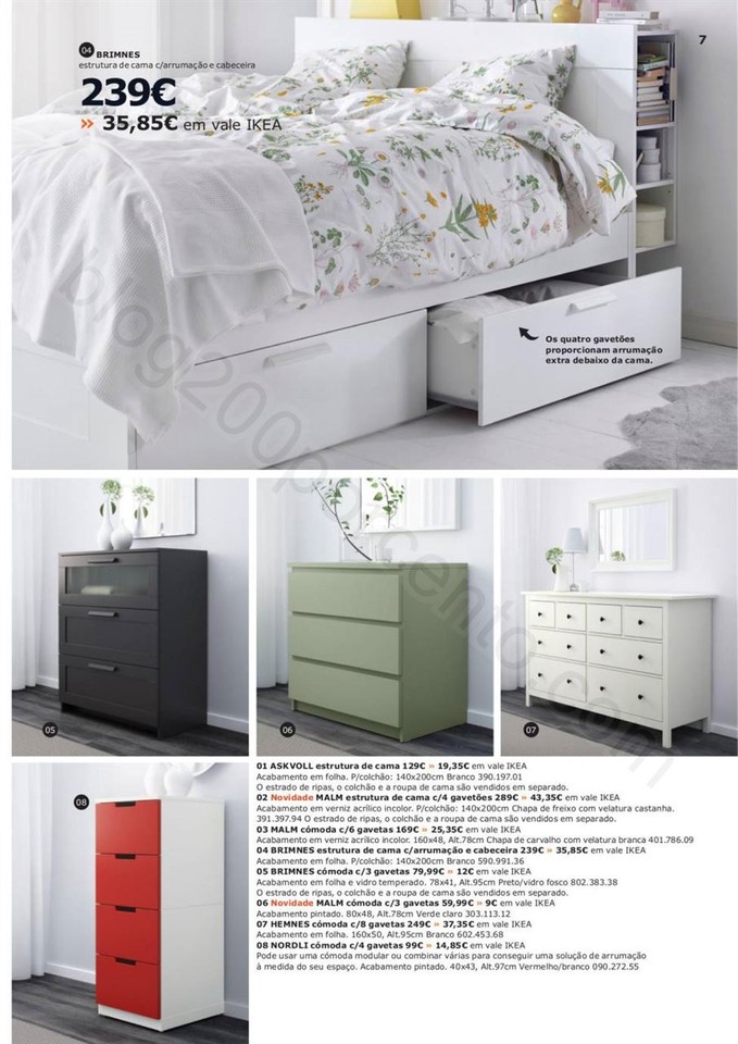 Antevisão Folheto IKEA Quartos promoções de 22 