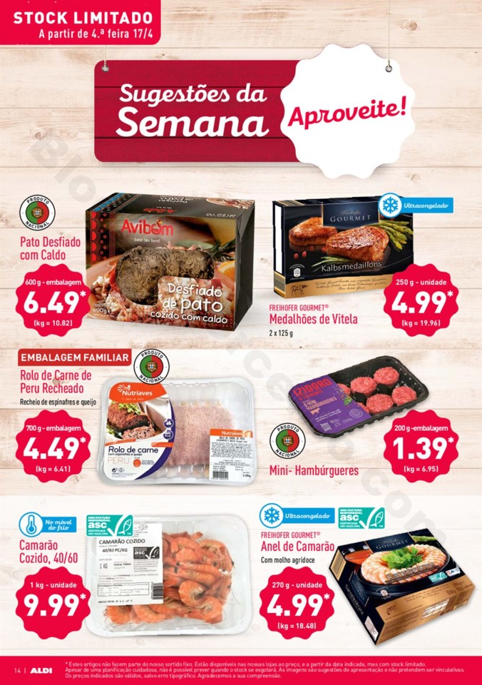Antevisão Folheto ALDI Promoções a partir de 17
