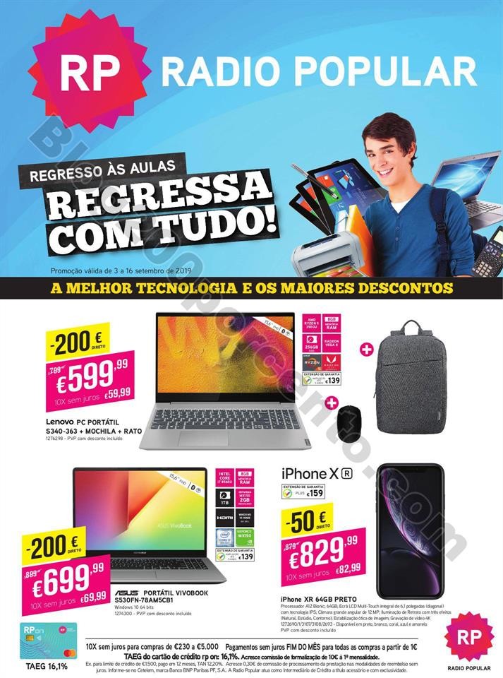 Radio Popular Regresso às Aulas 3 a 16 setembro p