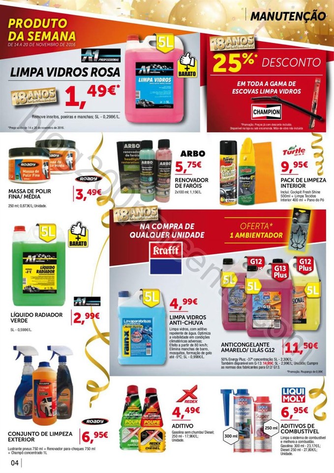 Novo Folheto ROADY Promoções de 27 outubro a 27 