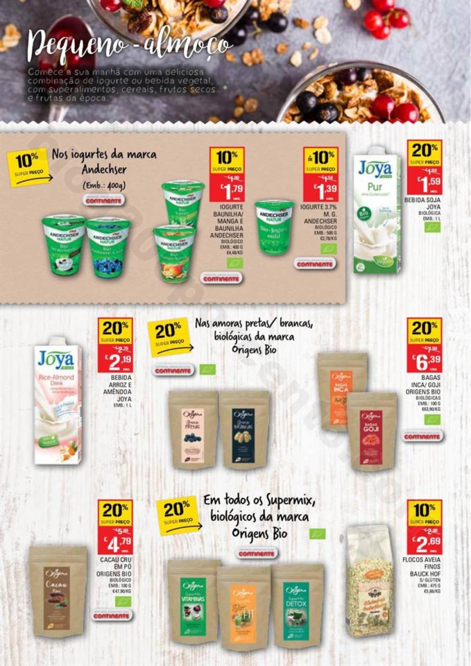 Antevisão Folheto CONTINENTE Área viva promoçõ