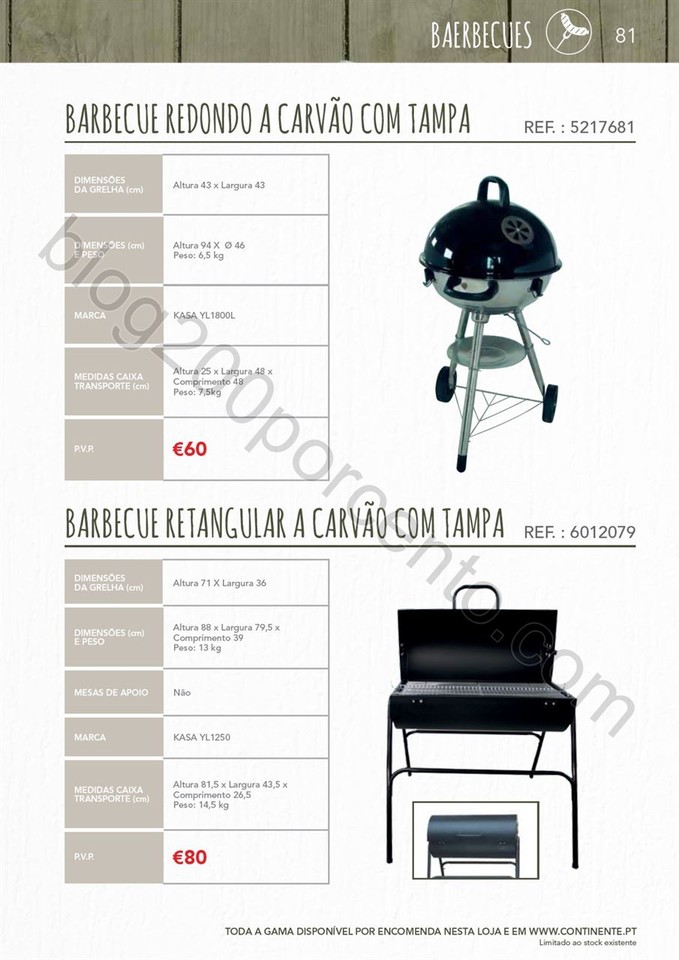 Novo Folheto CONTINENTE Ar Livre até 15 agosto p8