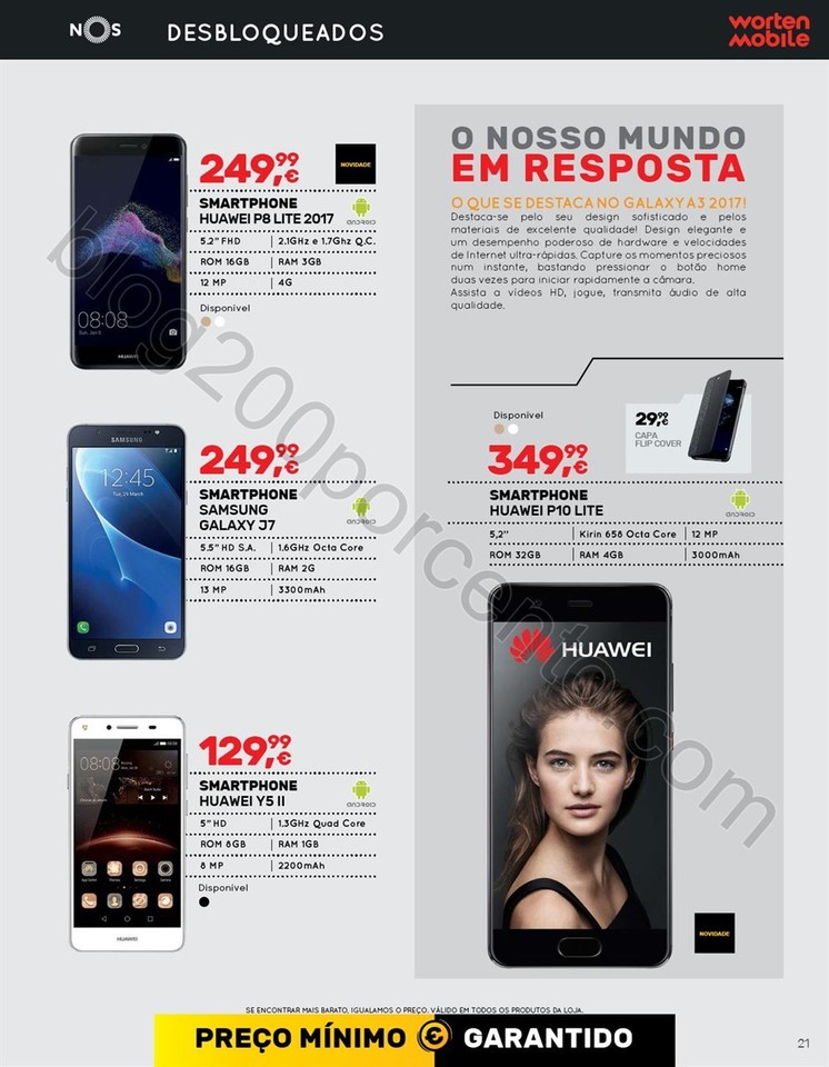 Novo Folheto WORTEN Mobile promoções até 10 mai