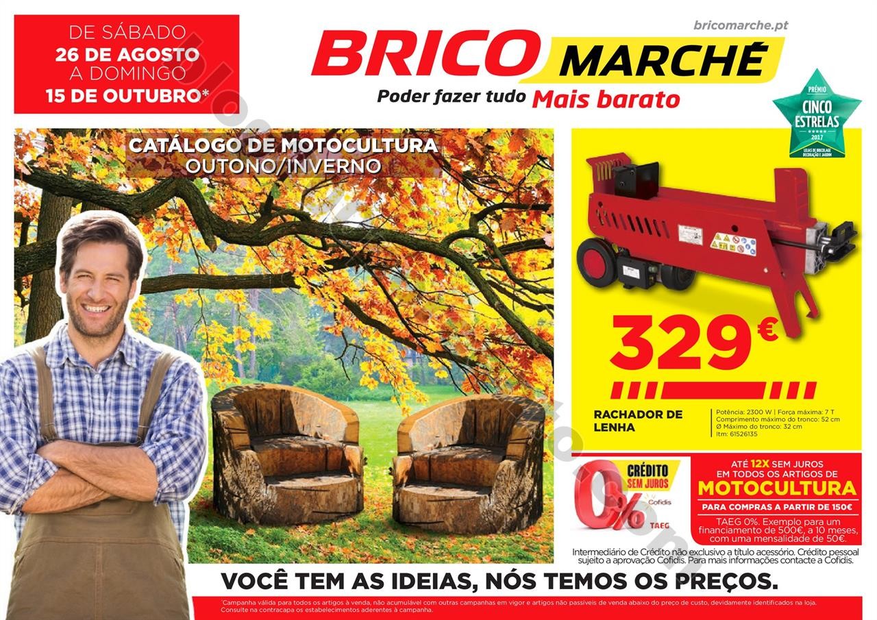Novo Folheto BRICOMARCHÉ promoções até 15 outu