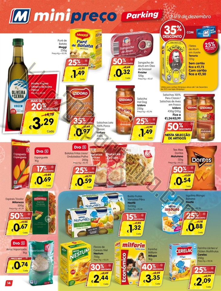 Antevisão Folheto MINIPREÇO Parking promoções 