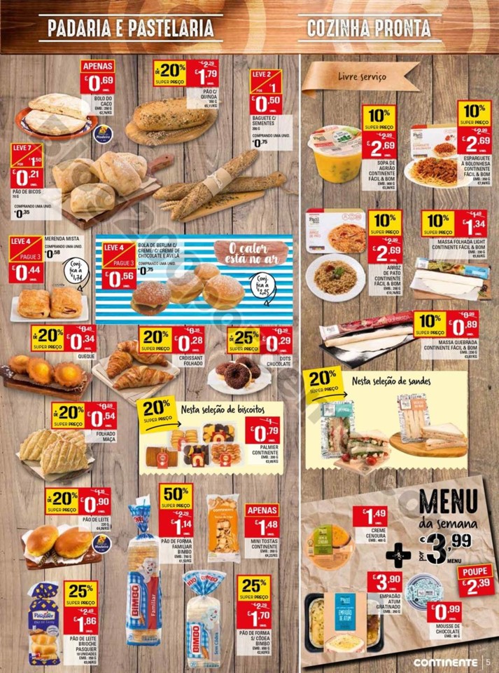 Antevisão Folheto CONTINENTE Madeira promoções 