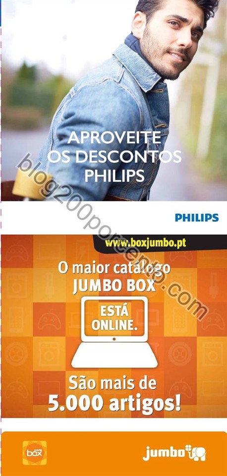 Antevisão Folheto Extra JUMBO Philips promoções