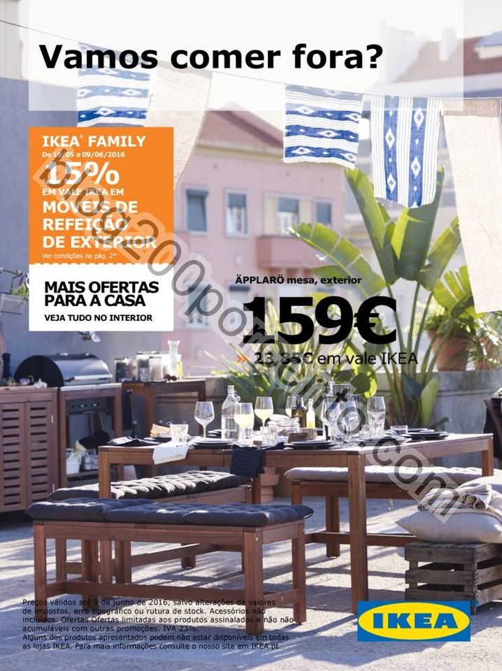 Antevisão Folheto IKEA Promoções de 19 maio a 9