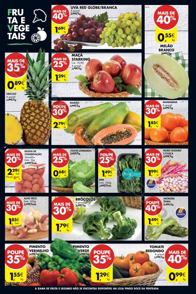 Antevisão Folheto PINGO DOCE Madeira Promoções 