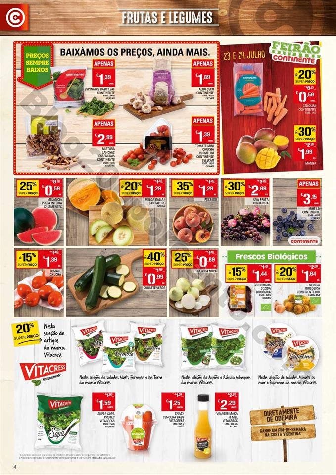 Antevisão Folheto CONTINENTE Promoções de 23 a 