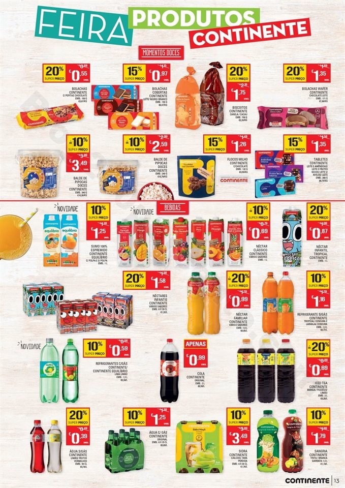 Antevisão Folheto CONTINENTE Promoções de 5 a 1