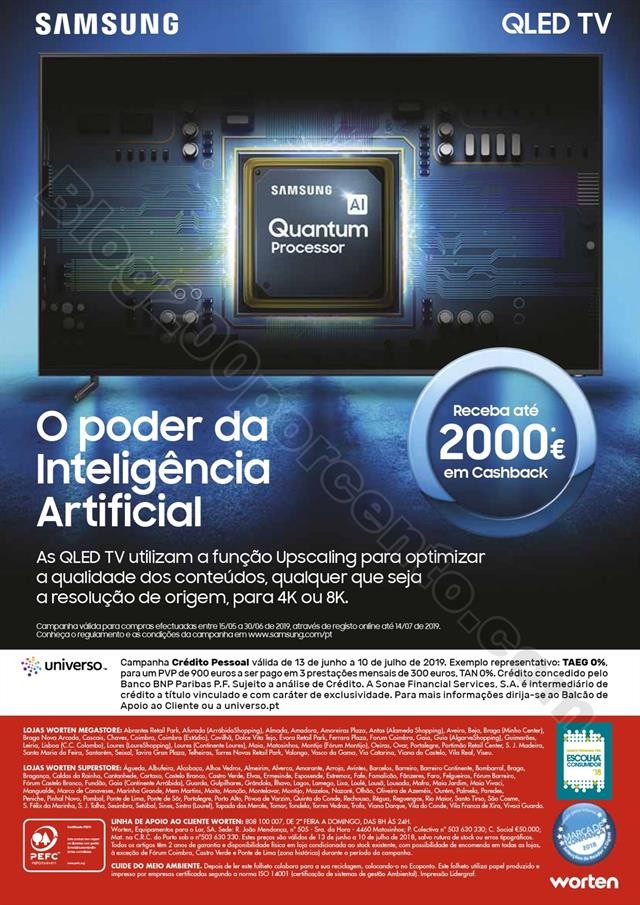 Antevisão Folheto WORTEN Especial Tv &amp; Audiio Pro
