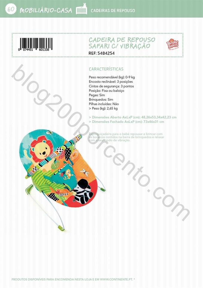 Catálogo técnico puericultura CONTINENTE Promoç